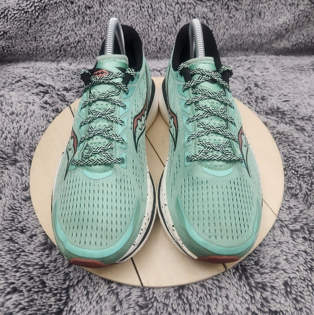 Saucony Endorphin Speed 3 Running Shoes, Sprig/Black, Women's Size 9 - Picture 3 of 9